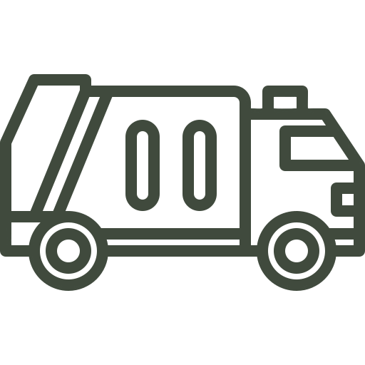 Same-day junk removal service icon
