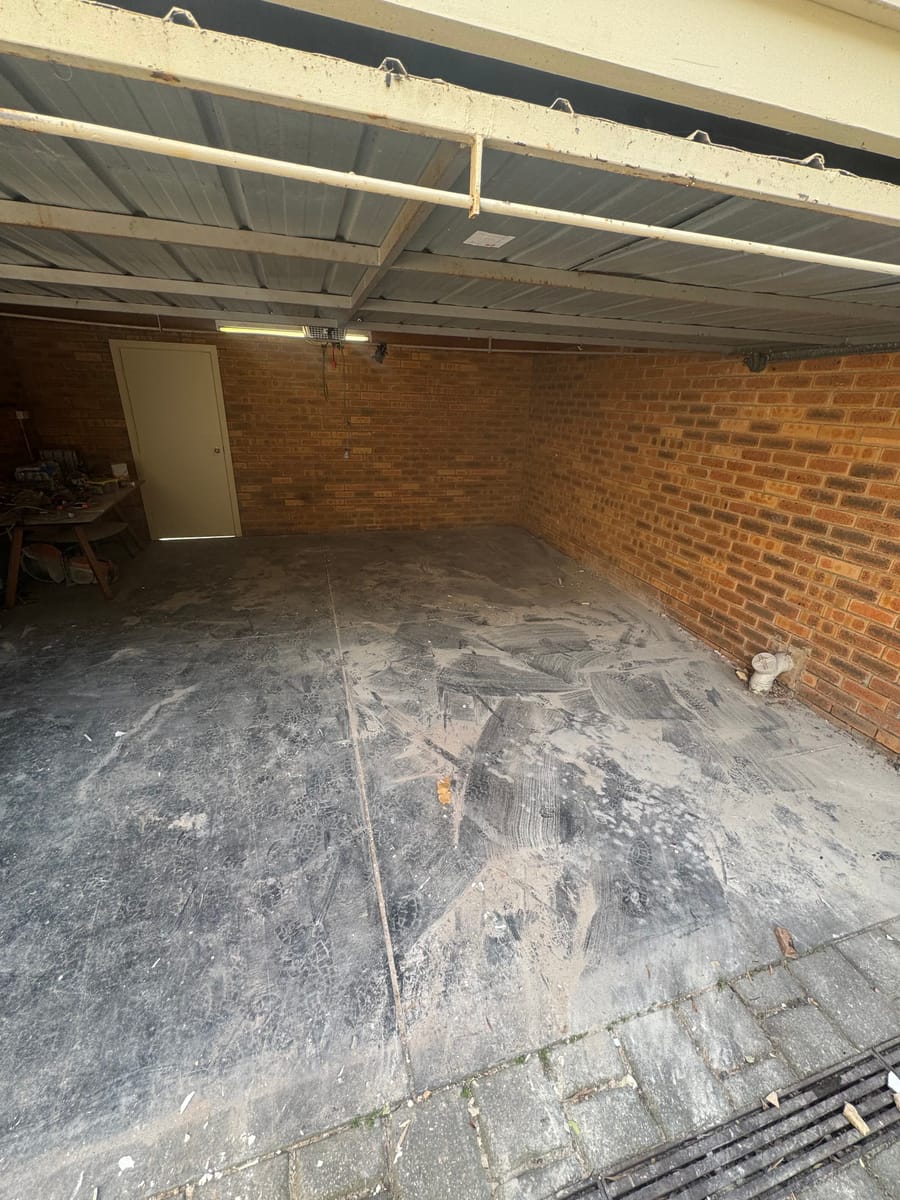 Empty room after renovation waste and timber removal in Melbourne